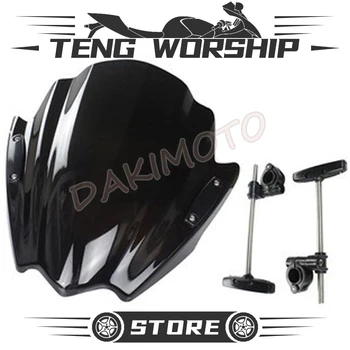 

for Suzuki Gladius 650 SFV650 ABS GSR750 GSR750Z GSR 750 2008 Motorcycle Windscreen Windshield Shield Viser VIsor Front Glass