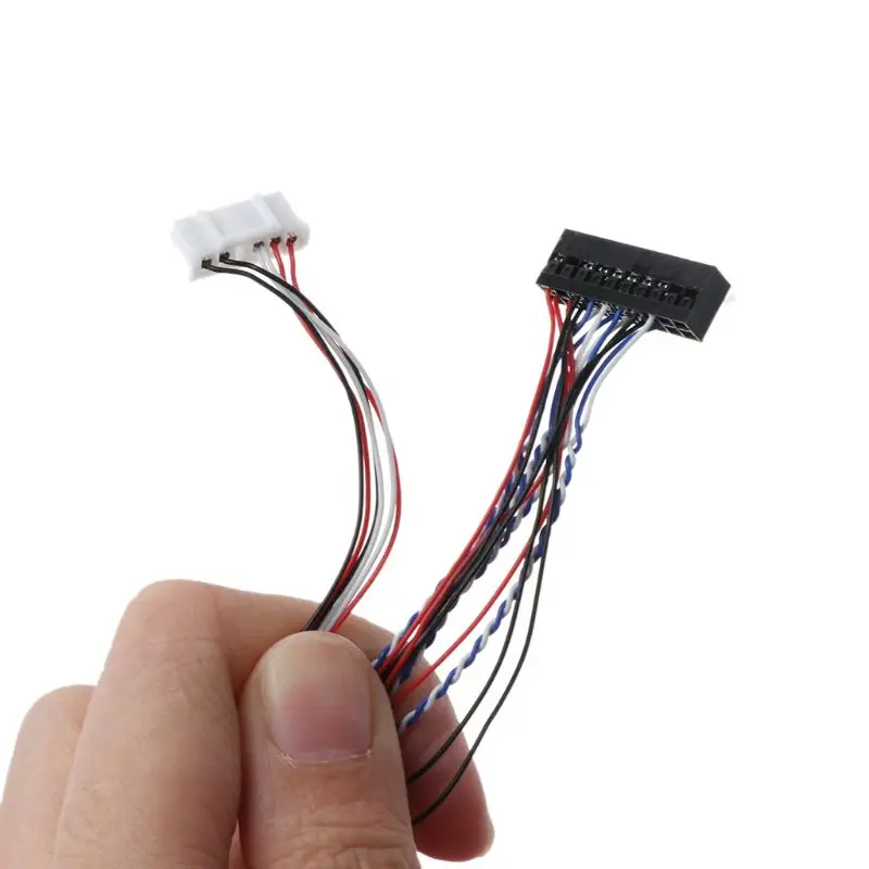 40Pin 6 бит кабель низковольтной дифференциальной передачи сигналов for7/8/10,1/11,6/12,5/13,3/14/15," ЖК-дисплей/светодиодный Панель Дисплей кабель