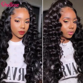 

Peruvian Hair Bundles Loose Deep Wave Human Hair Extensions Remy Hair Can Buy 4 Or 3 Bundles Natural Color 1 Piece Hair Weave