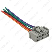 Подходит для нового стиля Ford Fiesta/Chevrolet Sail видео и аудио Модифицированная линия Хвостовая линия штекер питания Акустический кабель