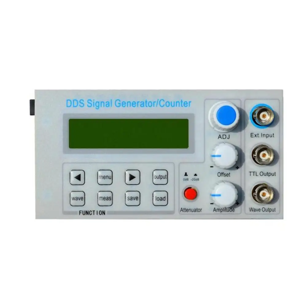 FellTech SGP1002S Embedded Panel DDS Function Signal Generator/Teaching Instrument Signal Frequency Counter with Adapter EU