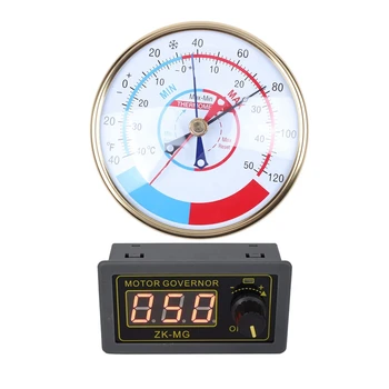 

New 1 Pcs Minimum-Maximum Greenhouse Thermometer Indoor Device & 1 Pcs Dc Motor Controller Pwm Duty Ratio Frequency