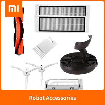 

Original Xiaomi Mijia Robot Accessories 8 In 1Invisible Wall Side/Rolling Brush and Cover Accessories for Xiaomi Robot Vacuum