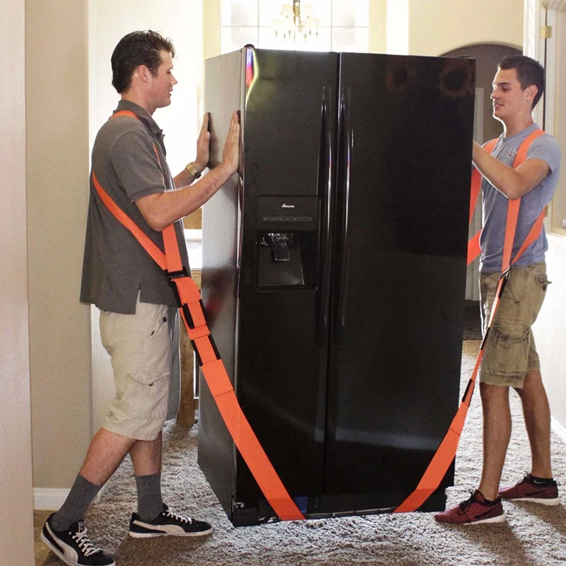 Shoulder Moving Straps-Forearm Forklift Lifting Straps Transport Belt Wrist Straps Easier Carry Rope House Convenient Move Tool