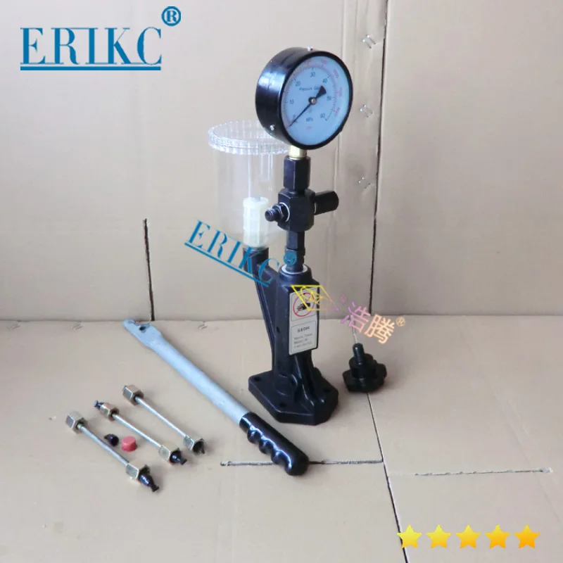 Высокоточный черный тестер форсунки ERIKC SH60 с 0 - 400 бар/0-6000 P | Автомобили и