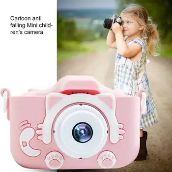 

Children Mini Camera Front And Rear Double Full HD Digital Small SLR Camera Children ForKid Game Study Cameras