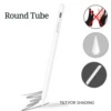 Round Tube White