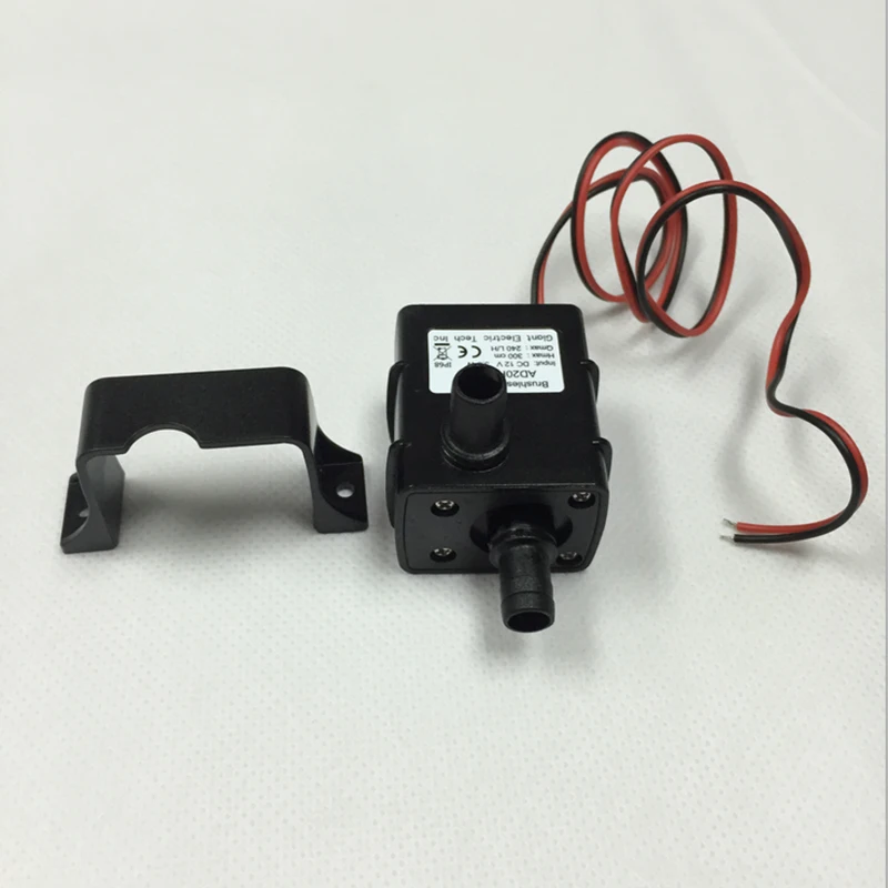 Bomba de agua sumergible para piscina, Motor sin escobillas ultrasilencioso, de alta calidad, color negro, 12V, 240L/H
