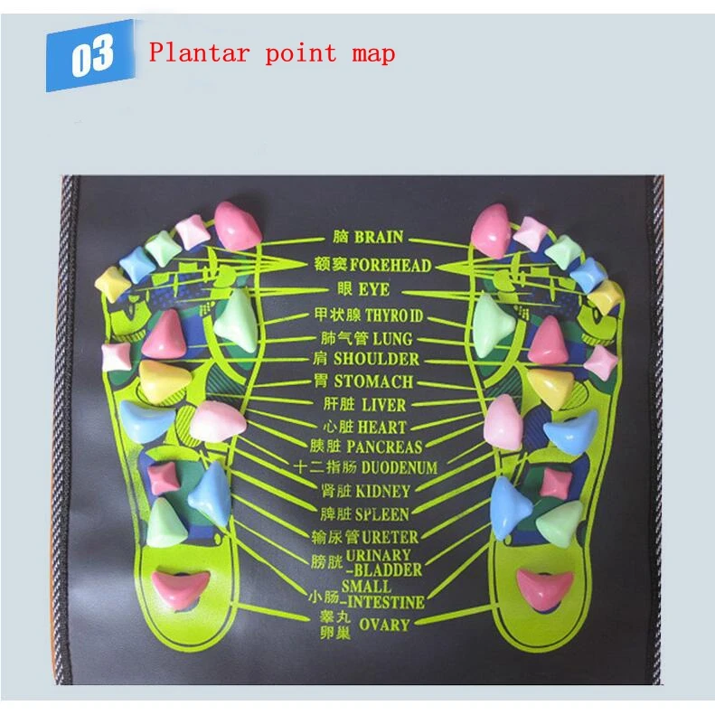 Simulation Cobblestone Foot Massage Mat