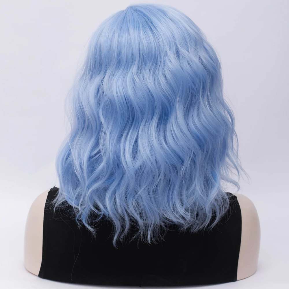 Similler кудрявые синтетические волосы короткие парики для женщин Косплей Высокая