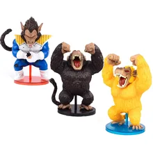

Anime Dragon Ball DBZ 14CM Gorilla Great Ape Goku Vegeta Statue Doll Model Doll Collection Toy Child Birthday Gift