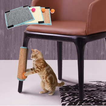 

Safe Sisal Cat Scratch Board Kitten Mat Climbing Tree Chair Table Mat Cat Scratcher Furniture Protector Cat Play Toys Safe