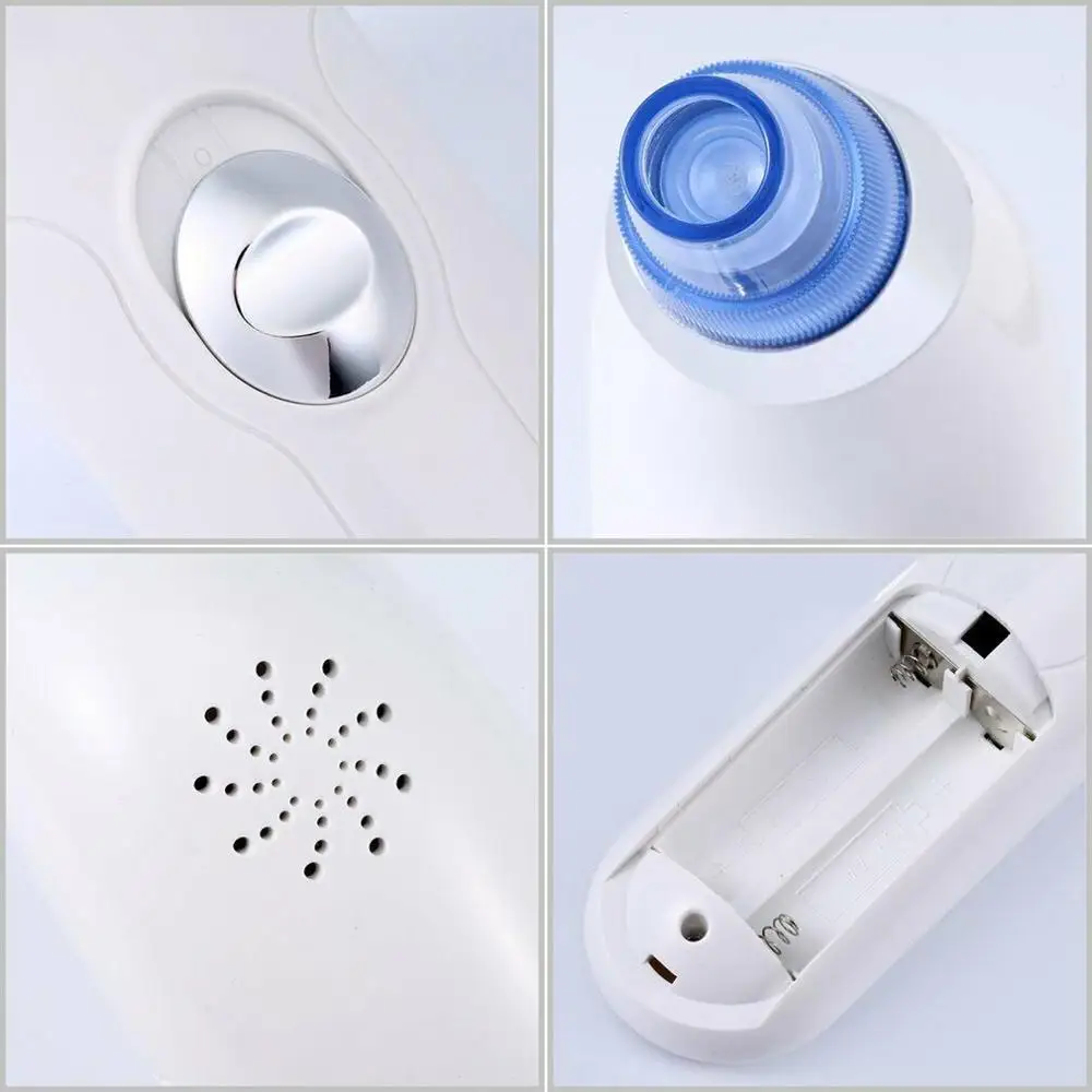 

Household Rechargeable Vacuum Suction Blackhead Remover Facial Pore Cleaner Nose Acne Facial Skin Care Device