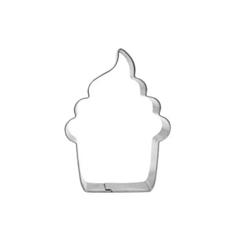 Ice Cream Cone MILIVIXAY 1 шт. конус для мороженого резак для печенья из нержавеющей стали нож для бисквита форма для тортов, фондана форма DIY вечерние принадлежности - Цвет: Ice Cream Cone