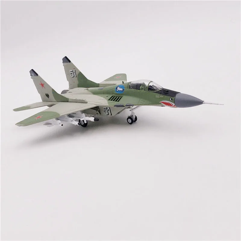 Модель самолета Jason tututuaircraft 1:100 модель российского ВВС MiG 29 из сплава Литые