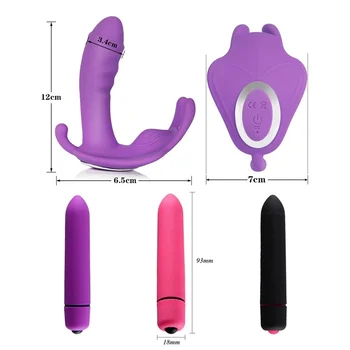 Remote Control Panties Vibrators Wear Dildo Butterfly Vibrator Sex Toy Women Orgasm Masturbator G Spot Massager Clit Stimulate 6
