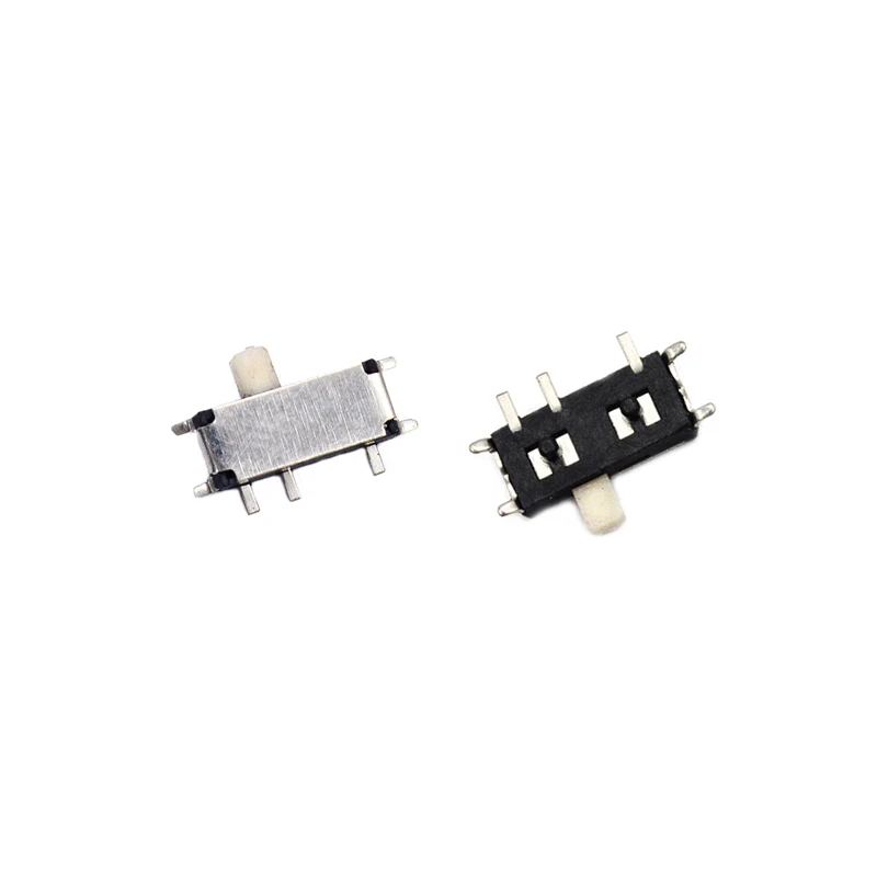 MSK-12C03 Công Tắc Trượt 8 Chân ON-OFF-ON SMD Chỉnh Ngang 1P3T 0.5A