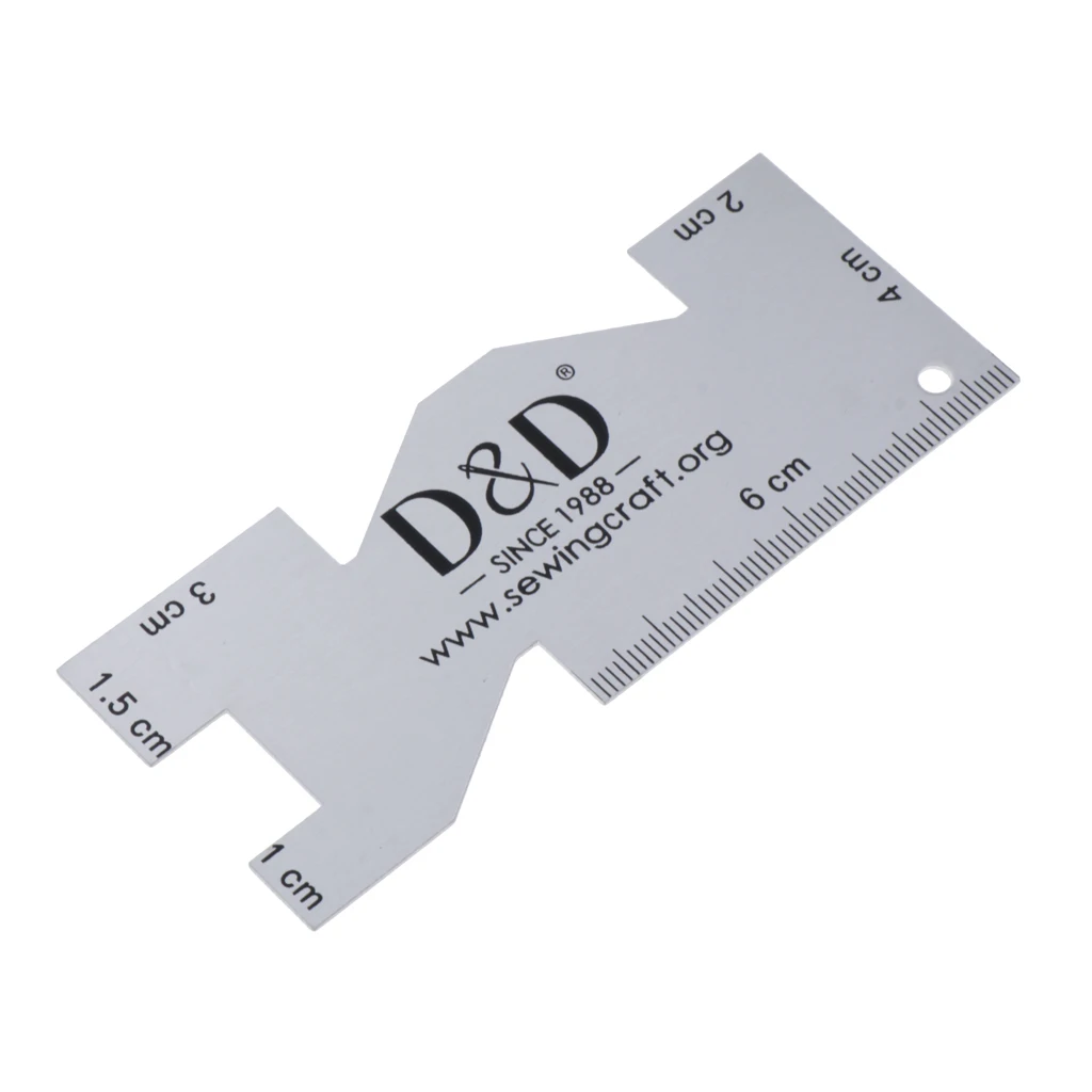 Metal Somometer Sewing Measuring Gauge Quilting Rulers Sewing Ruler for DIY Sewing Quilting Craft Accessories Crafts