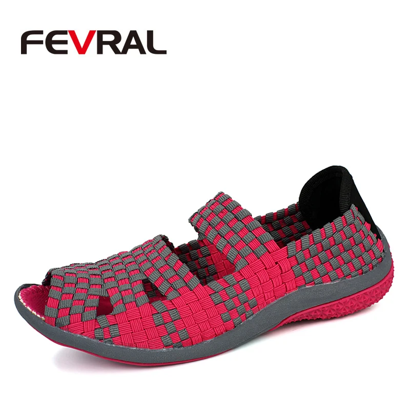 FEVRAL 2021 брендовые дышащие летние туфли женские лоферы без шнуровки повседневная