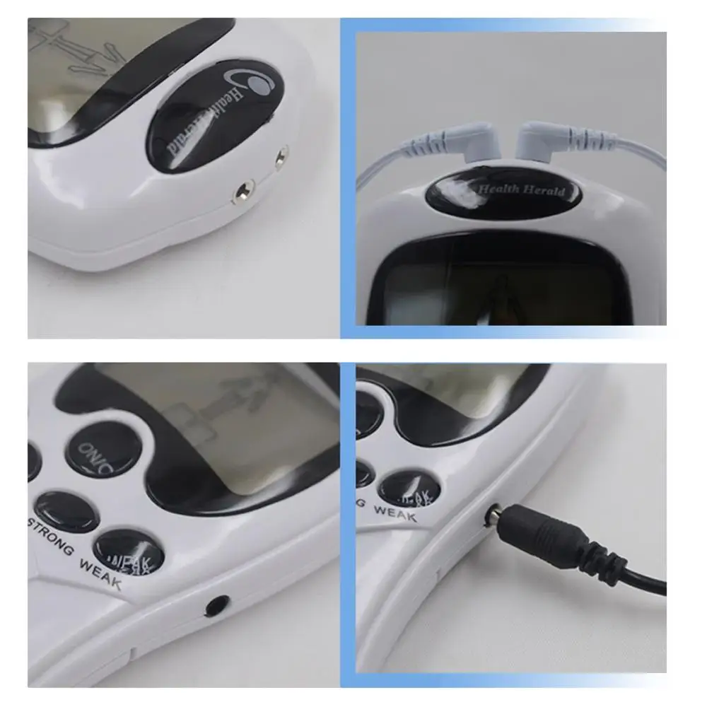 8 modes Electric herald Tens Acupuncture Body Massage Digital Therapy Machine Back Neck Foot Healthy Care