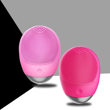 

Electric Sonic Cleanser Facial Beauty Massager Facial Cleansing Brush Skin Care Tools Waterproof Silicone face cleansing