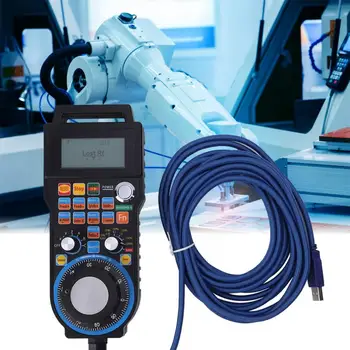 

6 Axle Digital CNC Engraving Machine Wired Hand Wheel For MACH3 Motion Control System