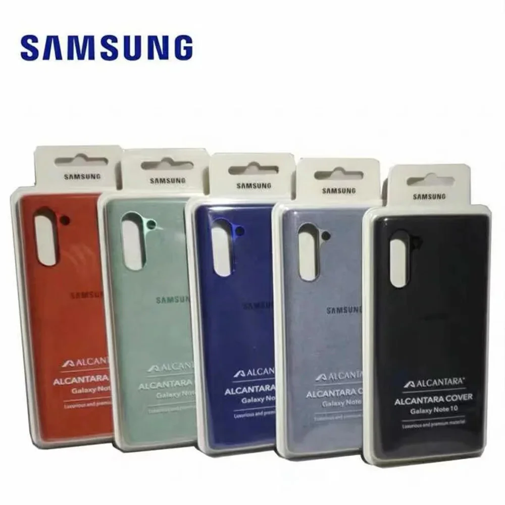 Original For Samsung Galaxy Note 10/10 Pro Suede Leather Case Anti-Fingerprint Soft Finish Back Protective Phone Cover |