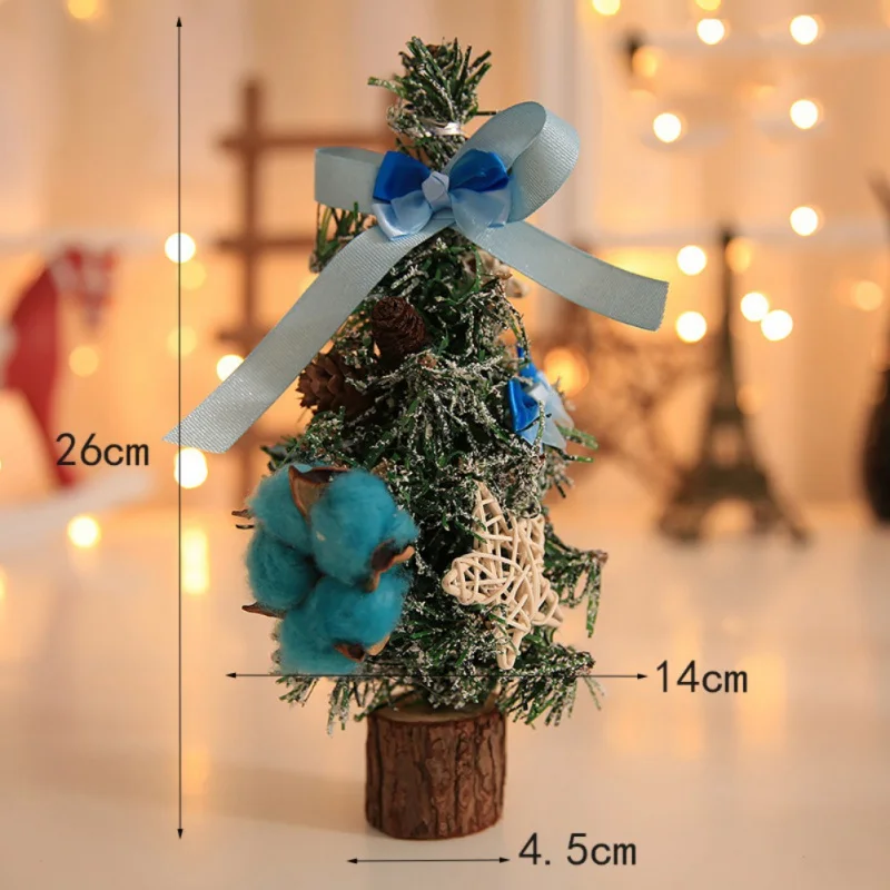 Праздник Рождественская елка Цветок мини настольный стол XmasTree украшение вечерние украшения для дома офиса подарки для детей