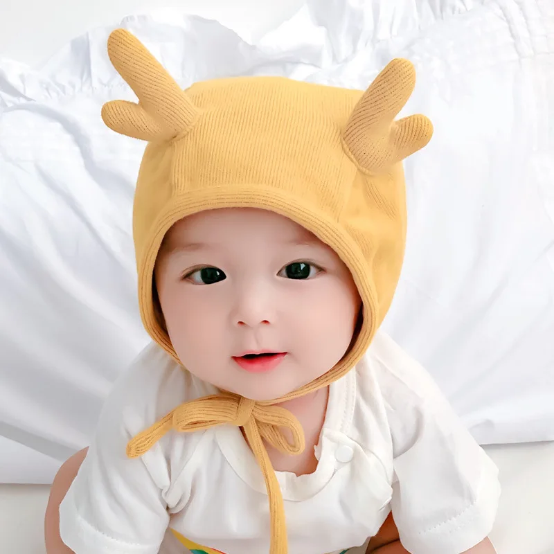 Cute Cat Ear Baby Hat Autumn Winter Soft Baby Boy Girl Cap Ear