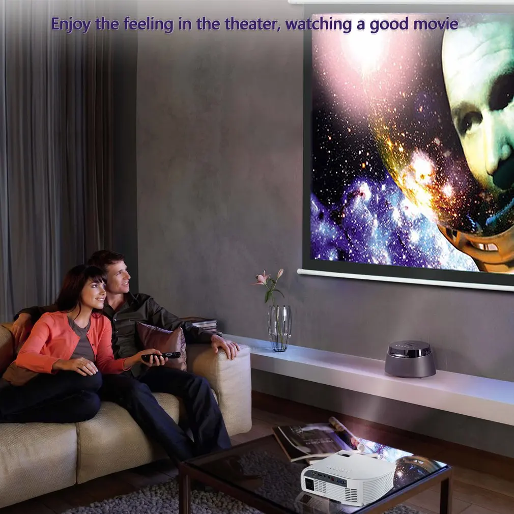 Модный продукт мини-проектор для домашнего кинотеатра 4K театральный проектор для домашнего использования