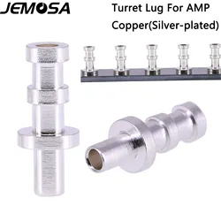 Copper Plated Silver Turret DIY Project Turret lug Audio Tag Board Turret Board Terminal Board For Tube Amplifier DIY Kit