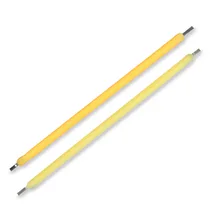 68mm DC3V 100mA 10pcs LED Filament Bulb Lamp Cold Warm White Flexible Filament LED Diode For Holiday decoration DIY Lamp Beads
