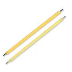 68mm DC3V 100mA 10pcs LED Filament Bulb Lamp Cold Warm White Flexible Filament LED Diode For Holiday decoration DIY Lamp Beads