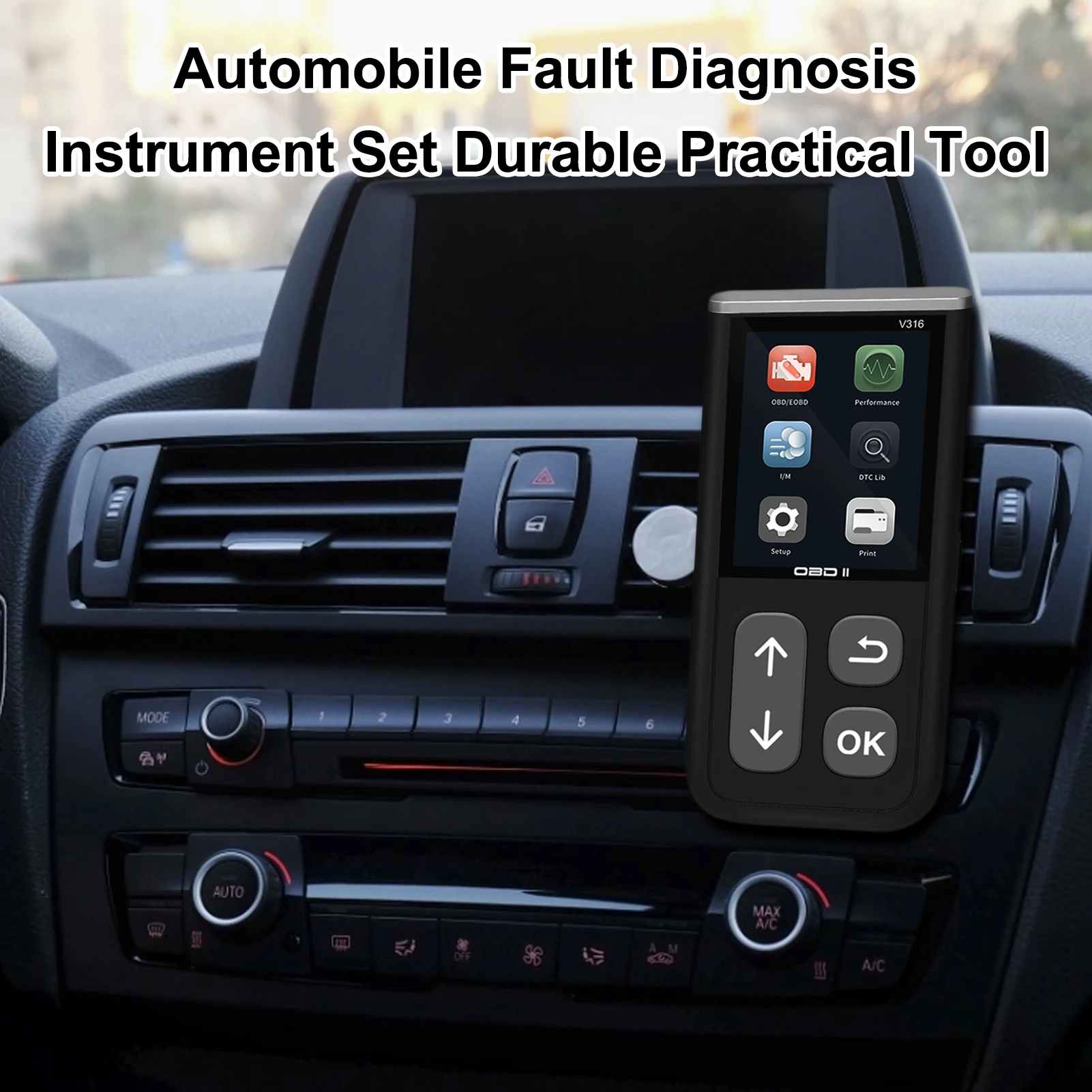 

Automobile Bluetooth 4.0 OBD OBD2 EOBD Car Scanner Diagnostic Tool For Android/IOS