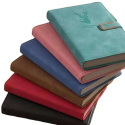 Carnet de notes A5 épais, journal de voyage, école, bureau, carnet de réunion, carnet de notes, carnet de notes, Agenda, 416pages, 2021 2022 