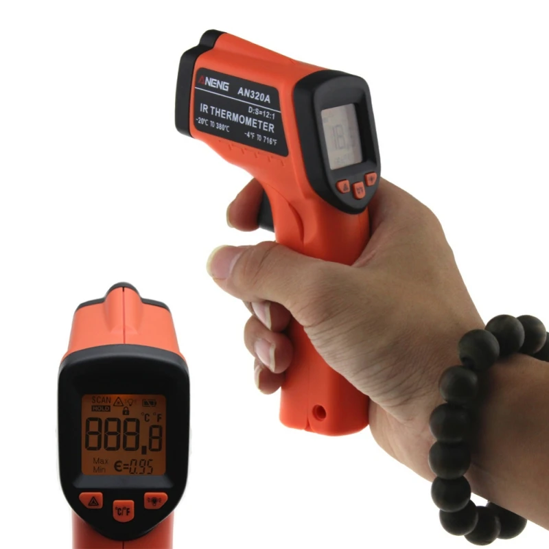 

Infrared Thermometer IR Temperature Reading Device AN320A Infrared Thermometer