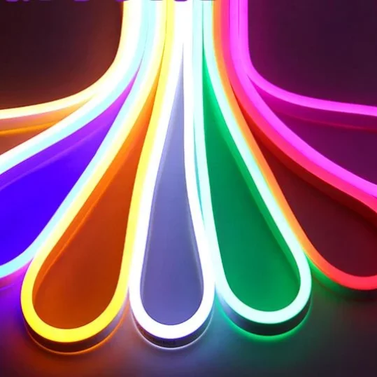 

Гибкая светодиодная лента 12 В постоянного тока, неоновая лента SMD 2835, Мягкая Веревка, строка, модель 2835, силиконовая резиновая трубка, наружное водонепроницаемое освещение