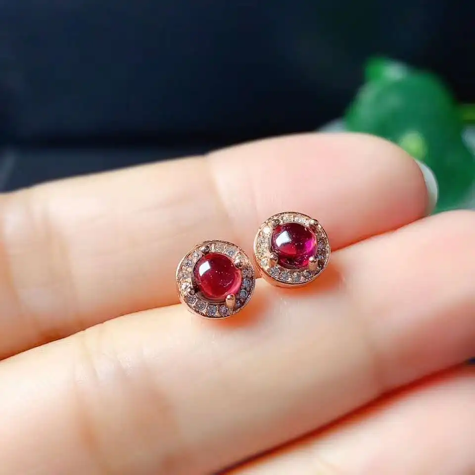 

Стихийных бедствий и реальные драгоценных камней ювелирные изделия серьги S925 серебряные серьги Женская мода серьги подарок на Новый год