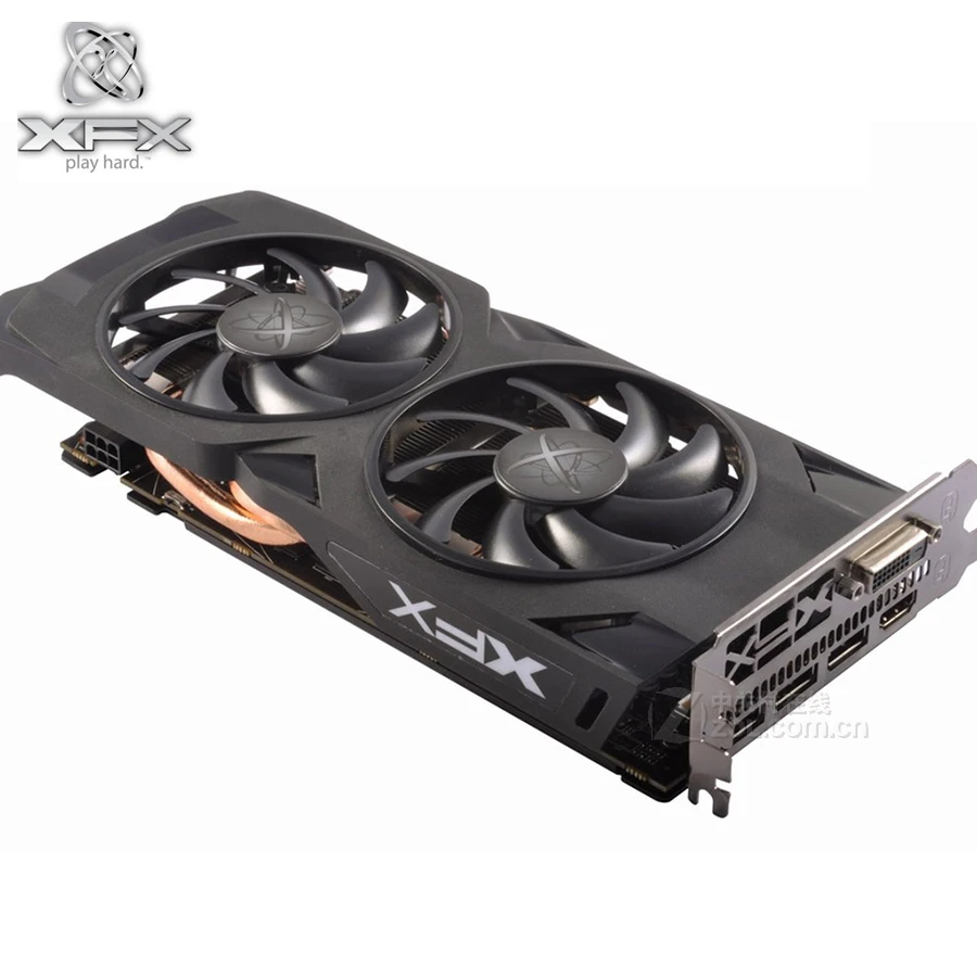 Оригинальные XFX RX 480 4 Гб видеокарты 256Bit GDDR5 RX480-4GB видеокарты для AMD RX 400 серии VGA RX480 4 Гб RX 480 HDMI б/у