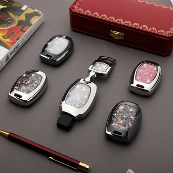 

Smart Car Key Case For Mercedes benz W210 W211 W212 W124 W176 W202 W203 W204 W205 Classe 3 Buttons Remote fob Sport Protector