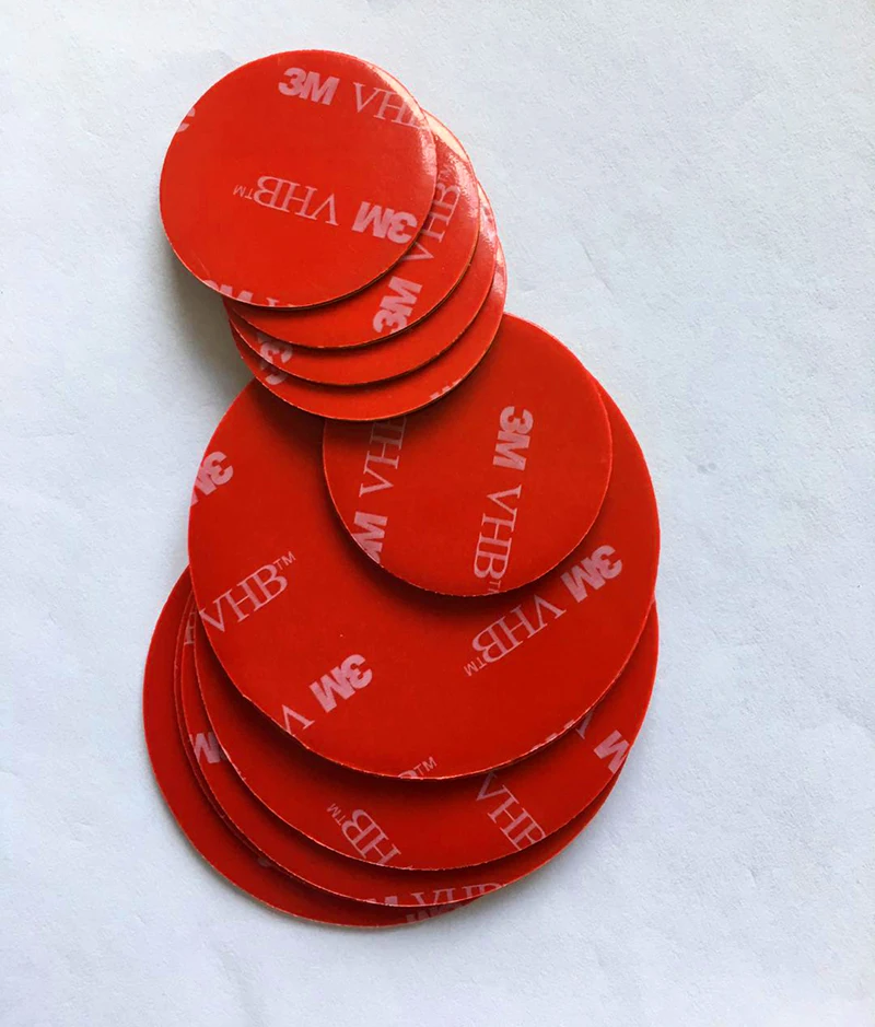 3M лента вспененная Резина клейкая поверхность с двух сторон Круглый Мощный