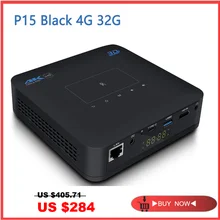 P15 4K 3D Projector Android 9.0 5G Wifi Bluetooth HD DDR4 4GB 32GB DLP Proyector Daylight Home Theater Beamer Airpay Miracast