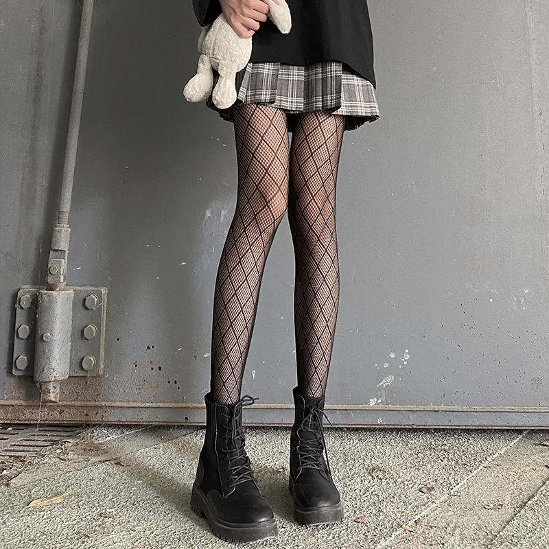 New Women Sexy Fishnet Tights Black 
