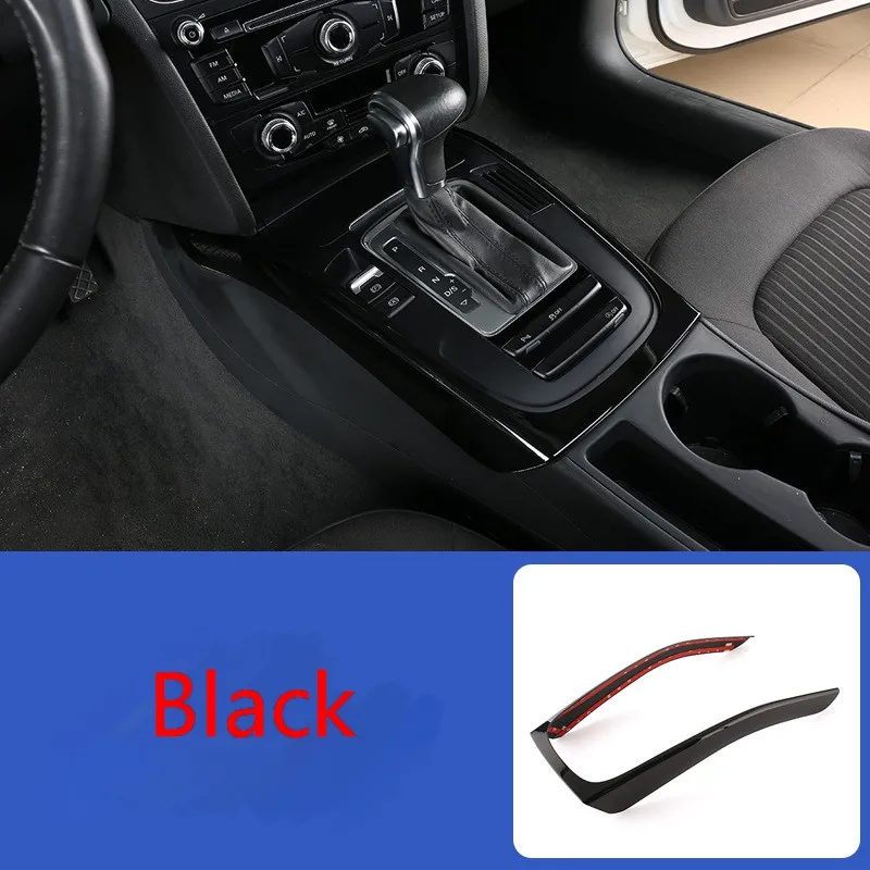 For Audi A4 B8 A5 2009-2016 Car Styling Interior Modified Car Center  Console Gear Shift Frame Decoration Cover Trim Accessories - AliExpress