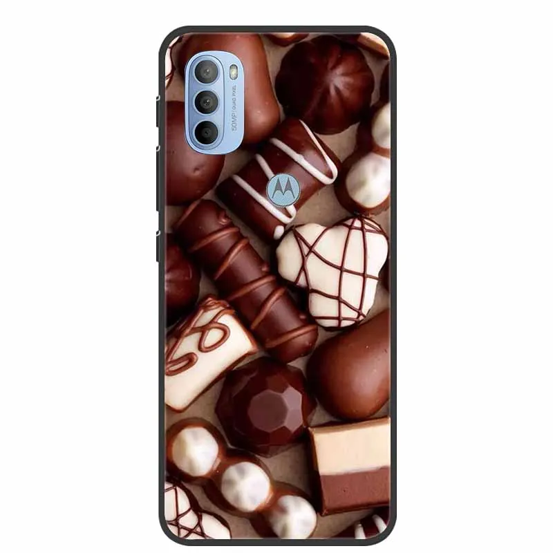 Charming Cat Design Soft TPU Silicone Phone Case - Motorola Moto Series