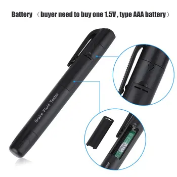 

New Brake Fluid Tester Pen Mini Indicator For Car Repairs Tools Vehicle Auto Automotive Diagnostic Tool Brake Tester
