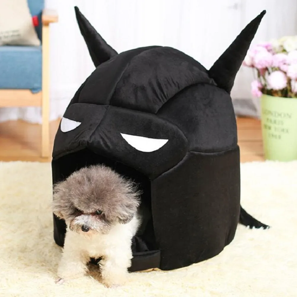 Dog House Soft Cool Batman Cat Dog Kennel For Small Medium Dogs Warm Puppy Nest Bed House Dogs Beds House Pet Dog Supplies