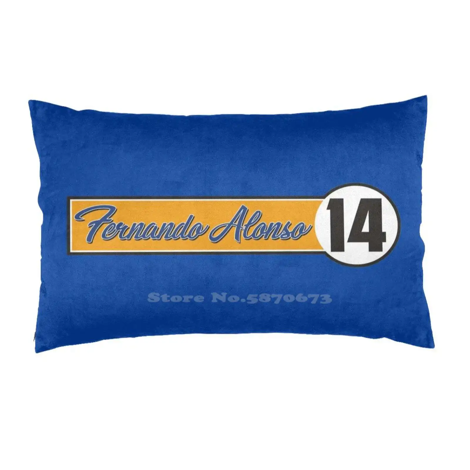 Fernando Alonso Retro | F1 Room Decor Rettangolo Federa Fernando Fernando Alonso Alo14 14 Mclaren Formula Senza Titolo Grand