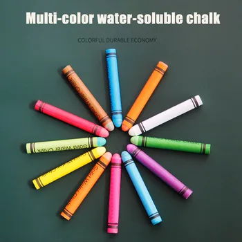 

Fast Ship Dustless Chalk Pen Drawing Chalks Colored Water-Based Chalk Water-Soluble Sidewalk Chalk Dust-Free Chalk 12PCS AP3