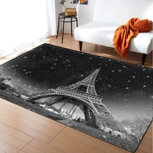 Ковер в современном стиле ковры фланелевые пены памяти Париж башня спальня пол ковры детские ковры и ковры для гостиной